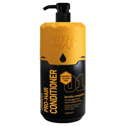 [NMN-130-1250] ACONDICIONADOR SIN PARABENOS 1250ml - NISHMAN