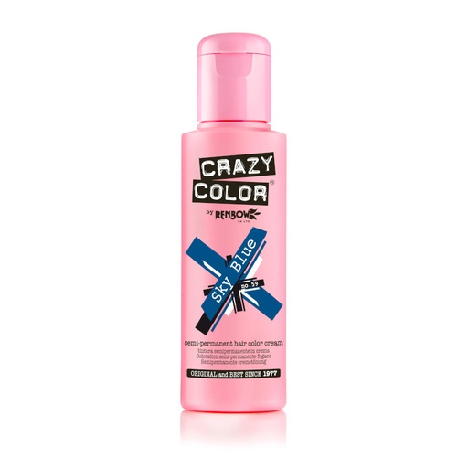[CC002249] TINTE SEMIPERMANENTE Nº59 SKY BLUE 100ml - CRAZY COLOR