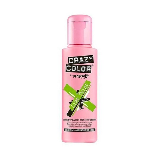 [CC002279 15394] TINTE SEMIPERMANENTE Nº68 LIME TWIST 100ml - CRAZY COLOR