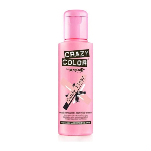 [CC002282 12394] TINTE SEMIPERMANENTE Nº65 CANDY FLOSS 100ml - CRAZY COLOR