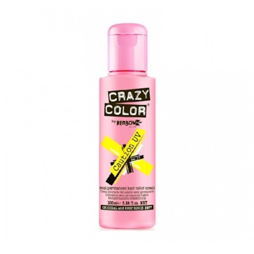 [CC002296 23635] TINTE SEMIPERMANENTE Nº77 CAUTION NEON 100ml - CRAZY COLOR