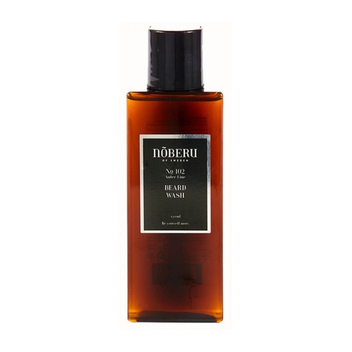 [NO20812] CHAMPÚ PARA BARBA AMBAR LIMA 130ML - NOBERU