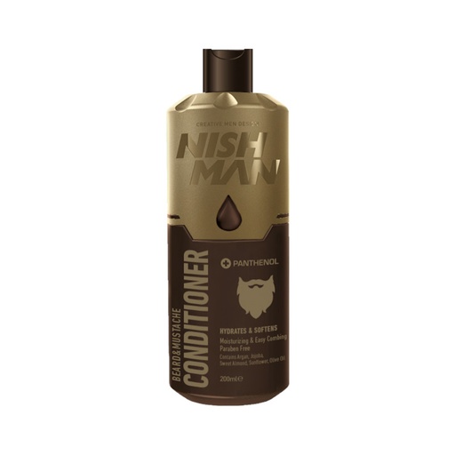 [NMN-142-CON] ACONDICIONADOR BARBA & BIGOTE 200ml - NISHMAN