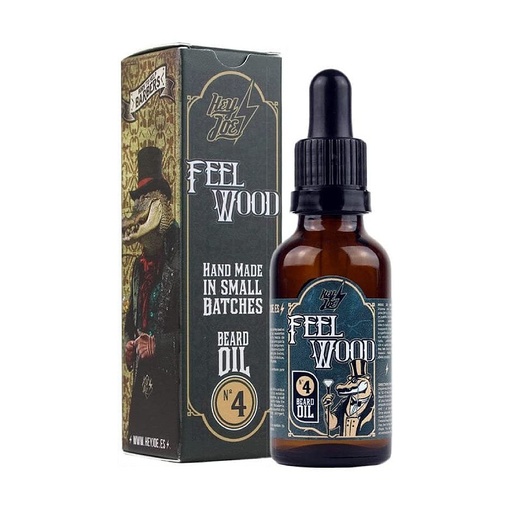 [231004] ACEITE PARA BARBA Nº4 FEEL WOOD 30ML - HEY JOE