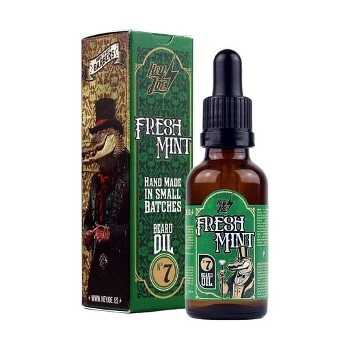 [231007] ACEITE PARA BARBA Nº7 FRESH MINT 30 ML - HEY JOE