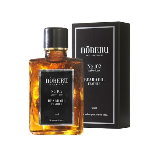 [NO20800] ACEITE BARBA LIGERO AMBAR LIMA Nº102 30ml - NOBERU