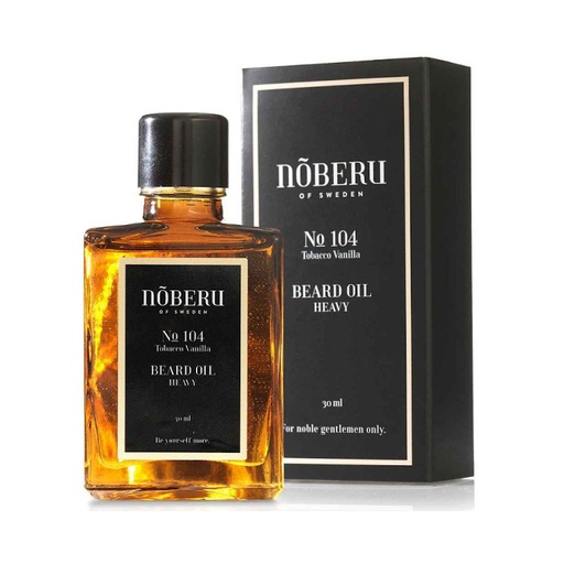 [NO20801] ACEITE BARBA TABACO/VAINILLA Nº104 30ml - NOBERU