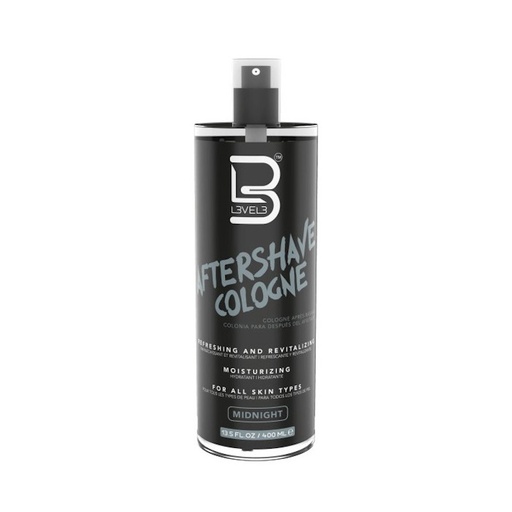 [100213] AFTER SHAVE COLOGNE MIDNIGHT 400ml - L3VEL3