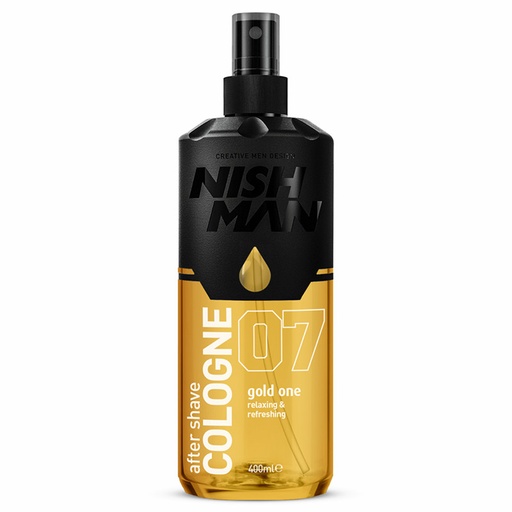 [NMN-109-07] AFTER SHAVE COLONIA GOLD ONE 400ml - NISHMAN