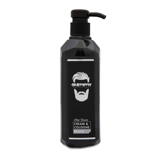[POK1606] AFTER SHAVE BLACK CREMA&COLONIA 400ml - GUMMY
