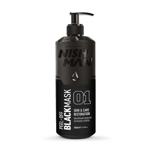 [NMN-161-BLA] MASCARILLA BLACK MASK 200ml - NISHMAN