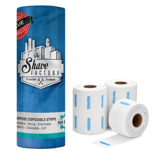 [6580] PAPEL CUELLO BLANCO 5X100 - THE SHAVE FACTORY
