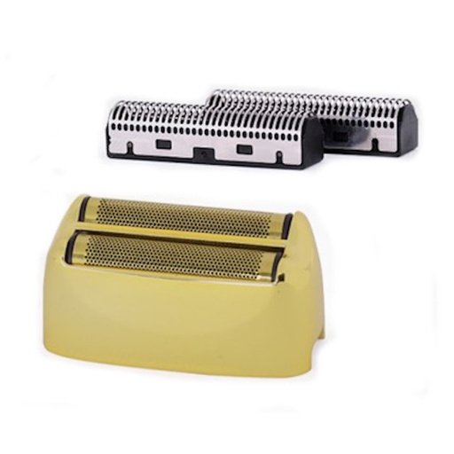 [ZZREP44816  36363] CABEZAL + PACK 2 PEINES/CUCHILLA RETRO RAZOR GOLD - PERFECT BEAUTY
