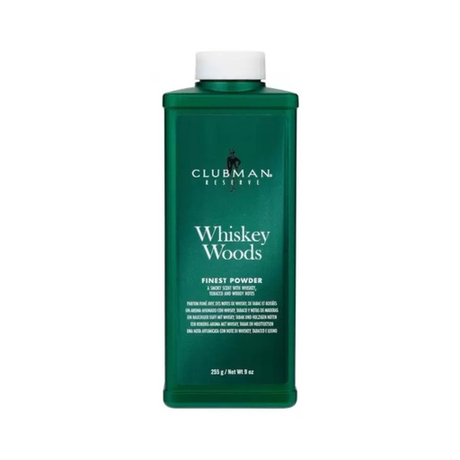 [90782] TALCO WHISKEY WOODS 255g - CLUBMAN PINAUD