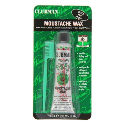 [070622] CERA BIGOTE NEGRA 14g - CLUBMAN PINAUD