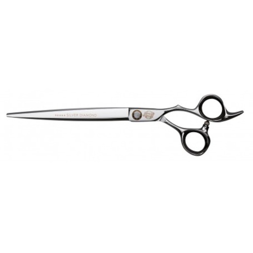 [04897] TIJERA BARBERO 8" SILVER DIAMOND - CAPTAIN COOK