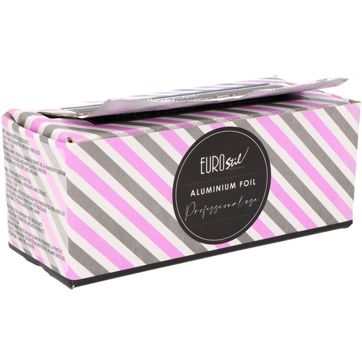 [07471] ROLLO PAPEL ALUMINIO PLATA 100M - EUROSTIL