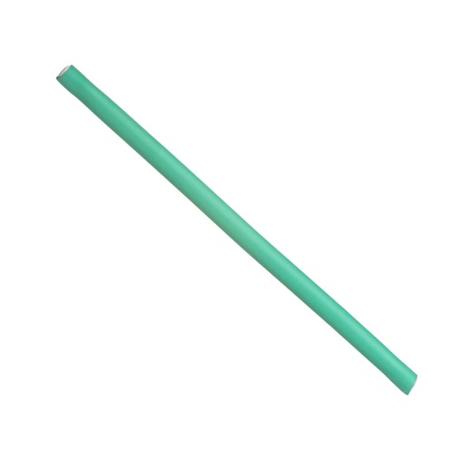 [01251] BOLSA 12 PAPILLOTS CORTOS VERDES Ø8 17,5CM - EUROSTIL