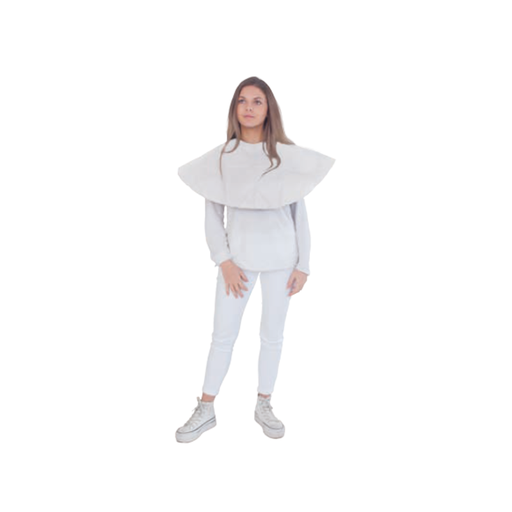 [02595/58   ] PEINADOR NYLON BLANCO 80CM - EUROSTIL