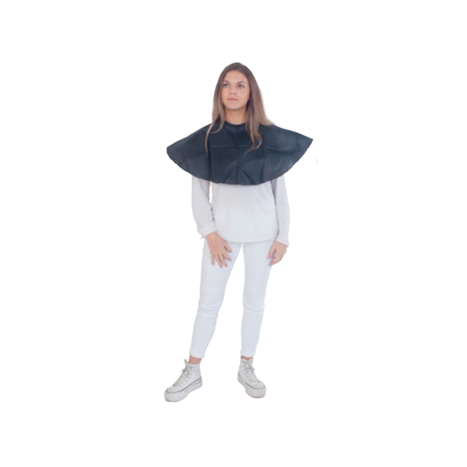 [02595/50   ] PEINADOR NYLON NEGRO 80CM - EUROSTIL