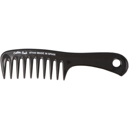[07444] PEINE MECHAS 19CM NEGRO - CAPTAIN COOK