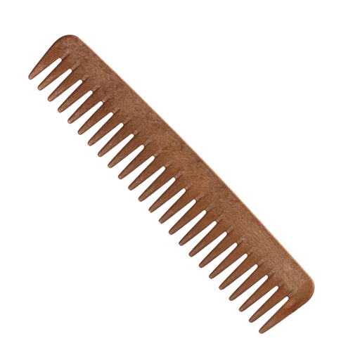 [00410] PEINE BATIDOR MECHAS MADERA 18.2CM - EUROSTIL