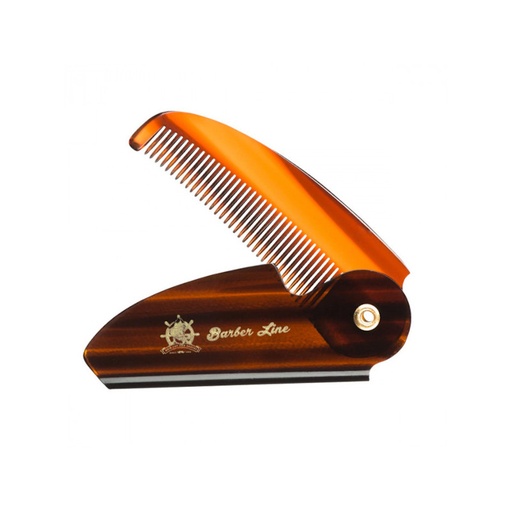 [04545] PEINE BARBA CONCHA PLEGABLE - BARBER LINE