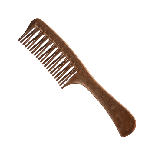 [00408/55   ] PEINE ESCARPIDOR MADERA PÚA CURVADA PEQUEÑA - EUROSTIL