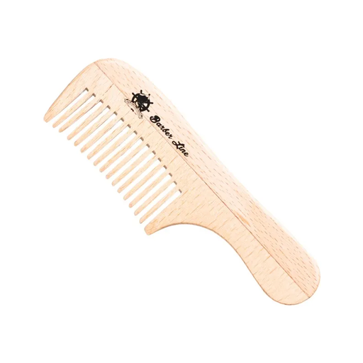 [04549] PEINE BARBA MADERA MANGO 10CM - RAGNAR