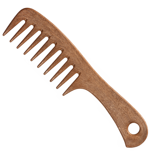 [00409] PEINE MECHAS MADERA 19CM - EUROSTIL