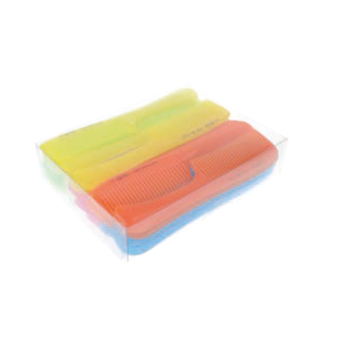 [01854] CAJA 30 PEINES ESCARPIDOR 22CM TRASLUCIDOS - EUROSTIL