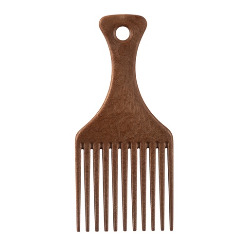 [00406] PEINE MINI AHUECADOR 11CM MADERA 11 PUAS - EUROSTIL