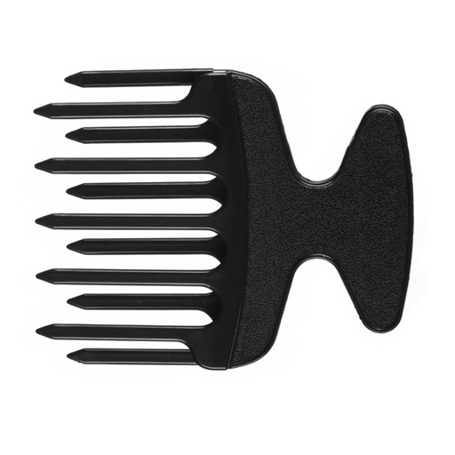 [01852] PEINE AHUECADOR 13CM NEGRO - EUROSTIL