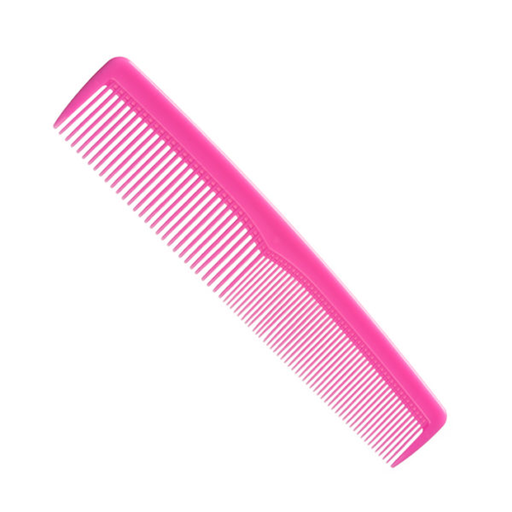 [00444/1] PEINE BATIDOR MODELO RECTO GRANDE 20MC ROSA - EUROSTIL