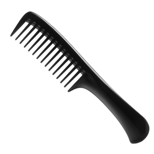 [00412/1] PEINE ESCARPIDOR PUA ANCHA 22CM NEGRO - EUROSTIL
