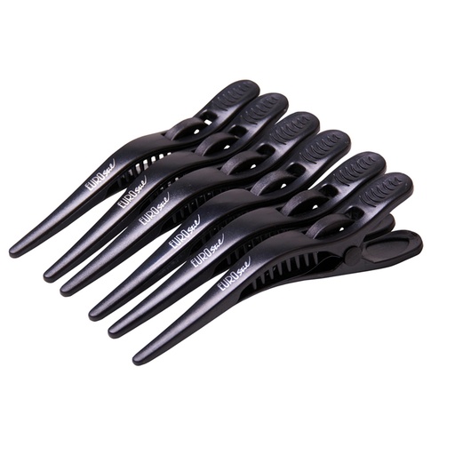[03259] CAJA 6 PINZAS CON DIENTES ANTIOXIDANTES 10CM - EUROSTIL
