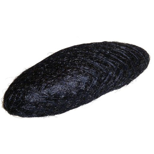 [03636/50   ] RELLENO MOÑO GRANDE ALARGADO NEGRO - EUROSTIL