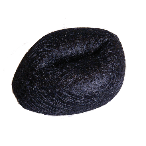 [03635/50   ] RELLENO MOÑO GRANDE REDONDO NEGRO - EUROSTIL