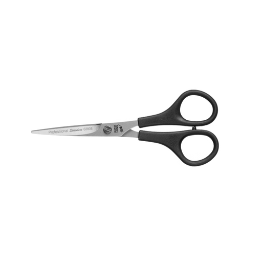 [02808] TIJERA CORTE PROFESIONAL MANGO PLASTICO 5,5" - EUROSTIL
