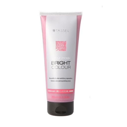 [07589] MASCARILLA COLOR ROSA 200ML - TASSEL