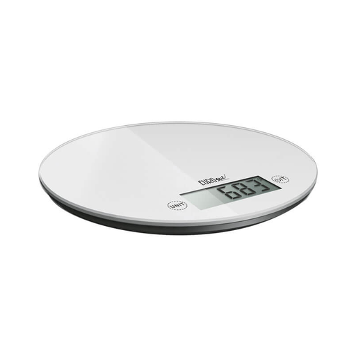 [04803/58] BALANZA DIGITAL REDONDA BLANCA - EUROSTIL