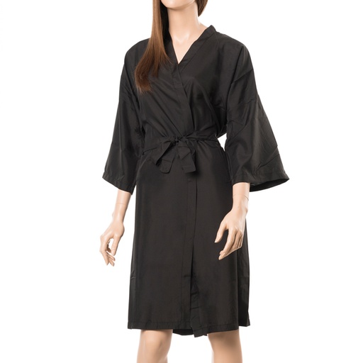 [04300] KIMONO NEGRO POLYESTER - EUROSTIL