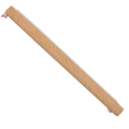 [01561] BOLSA 10 BIGUDIS MADERA ESTRIADA N.10 - EUROSTIL