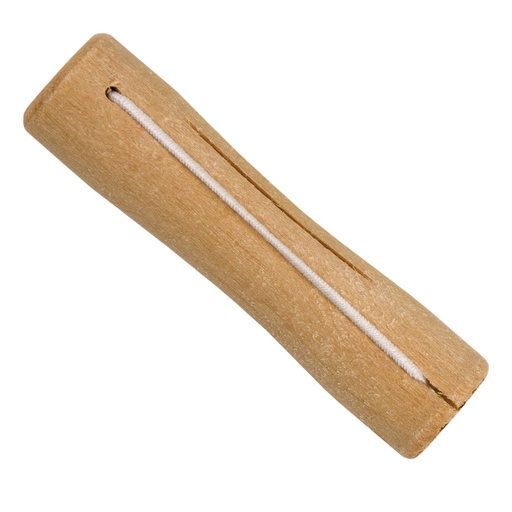 [01550] BOLSA 6 BIGUDIS MADERA N.12 - EUROSTIL