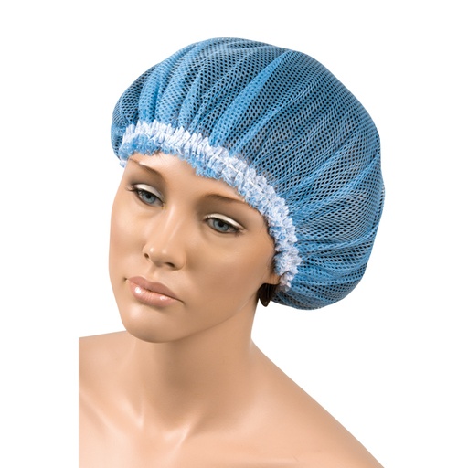 [01539] GORRO NYLON NOCHE CON CINTA AZUL - EUROSTIL
