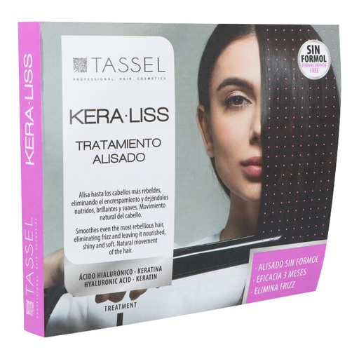 [07818] CAJA 12 TRATAMIENTO ALISADO KERATINA + HYALURONICO - TASSEL