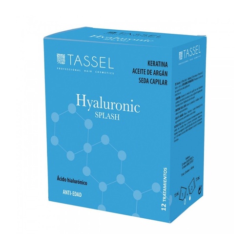[07438] CAJA 12 TRATAMIENTOS HYALURONIC SPLASH - TASSEL