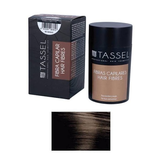 [06436/67] FIBRA CAPILAR CASTAÑO OSCURO 22G - TASSEL