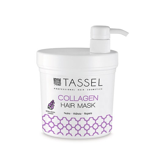 [07643] MASCARILLA NEUTRA LAVANDA CON COLÁGENO 1L - TASSEL