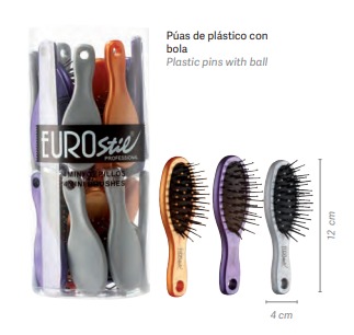 [02471] BOTE 24 CEPILLOS NEUMATICOS MINI - EUROSTIL